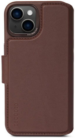 Decoded Modu Wallet - Flip Cover - 3 Pasjes - Bruin