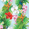 BikeCap Zadelhoes Tropical Flower | Fietszadelhoes - Fietszadeldek - Stof en waterafstotend