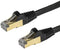 UTP Category 6 Rigid Network Cable Startech 6ASPAT50CMBK 50 cm