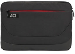 ACT AC8575 - Laptop Sleeve 13,3" - Gemaakt van gerecycled materiaal - Zwart
