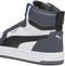 PUMA Caven 2.0 MID - Hoge sneakers - Gerecycled materiaal - Puma White-Puma Silver