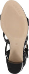 GUESS FL6MGLLEA04 - Dames Sandalen - Blokhak - Gouden bloemetjes - Zwart - 37
