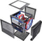 THERMALTAKE Core V1 - ITX-chassis - 200 mm-ventilator - Zwart