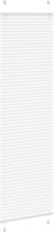vidaXL - Plissé - rolgordijn - 65x200 - cm - stofbreedte - 64,4 - cm - polyester - wit