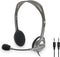 Logitech H110 - Stereo Headset - Ruisonderdrukkende microfoon - Grijs