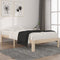 vidaXL - Bedframe - massief - grenenhout - 100x200 - cm