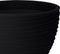 Pro Garden Plantenpot/bloempot Dunes - Tuin - stevig kunststof - antraciet - D40 x H31 cm - Voor buiten