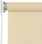 vidaXL - Rolgordijn - voor - buiten - 160x230 - cm - crème