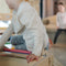 KateHaa Houten Activiteiten Kubus met Ladder Regenboog - Klimrek - Houten Montessori Speelgoed