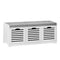 SoBuy FSR23-W - Schoenenbank - 3 Manden - Max. 120 kg - 105 x 35 x 43 cm