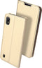 Dux Ducis - pro serie slim wallet hoes - Geschikt voor Samsung Galaxy A10 - Goud
