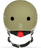 Scoot & Ride Helmet – Kinderhelm – XS 45-51 cm – LED achterlicht – magnetische sluiting – verstelbaar – Olijf