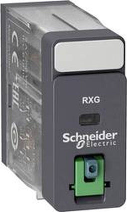 Schneider Electric RXG21BD Steekrelais 24 V/DC, 24 V/AC 5 A 2x wisselcontact 1 stuk(s)