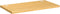 Bureaublad 100x60x4 cm bamboe