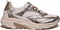 Gabor Rollingsoft 66.936 - Sneaker - Witte mesh met gouden en zilveren accenten - Wit zilver goud