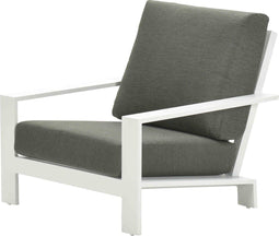 Garden Impressions Coba loungestoel - wit / moss groen