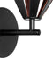 EGLO Carlton 1 - Wandlamp - Vintage - Zwart/Koper