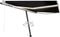 vidaXL - Luifel - automatisch - met - LED - en - windsensor - 450x300 - cm - antraciet