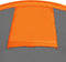 vidaXL Tent 4-persoons grijs en oranje