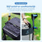 Safe Age® Rollator - Lichtgewicht opvouwbaar - Gevoerde zitting met rugleuning - Goud