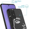 iMoshion Hoesje Geschikt voor Samsung Galaxy A51 Hoesje Siliconen - iMoshion Design hoesje - Wit / Zwart / Line Art Woman White