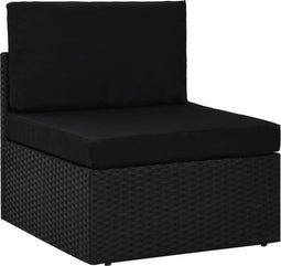 vidaXL-Middenbank-sectioneel-poly-rattan-zwart