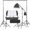 vidaXL - Fotostudioset - met - verlichtingsset