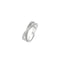TI SENTO Dames Ring - 925 zilver - Zirconia wit - Maat 17.25 mm / maat 54 - 12020ZI