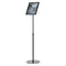 Klika - Info-standaard A4 zwart telescopisch - 2 stuks
