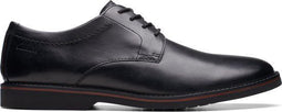 CLARKS Atticus LT Lace - Zakelijke Schoen - Cushion Plus™-voetbed - Zwart - Maat 42.5