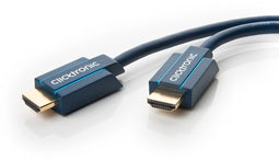 ClickTronic 70305 - High Speed HDMI kabel - 10,2 Gbit/s - Blauw (5 m)