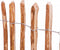 vidaXL - Hek - 90x500 - cm - hazelaarhout