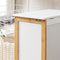 SoBuy FSS66-WN - Badkamerkast - Multifunctioneel - Wit