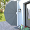 vidaXL-Terrasscherm-inklapbaar-160-cm-grijs