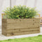 vidaXL - Plantenbak - 110x40x46 - cm - geïmpregneerd - grenenhout