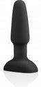 b-Vibe - Vibrerende buttplug met rotatie - Zwart/Blauw