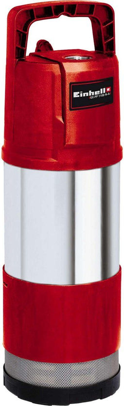 Einhell GE-PP 1100 N-A - Diepte-/Dompelpomp - 1100 W - 6000 l/u - Max. dompeldiepte 12m - Max. opvoerhoogte 45m - RVS behuizing