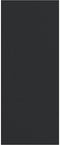 vidaXL - Deurmat - Wasbaar - Zwart - 120x300 - cm