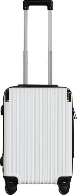 Pathsail® Handbagage Koffer 40L - Lichtgewicht Trolley - TSA slot & 360 graden spinner wielen - Wit