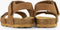 vty Cognac sandaal - Platte sandalen - Maat 25 - Cognac