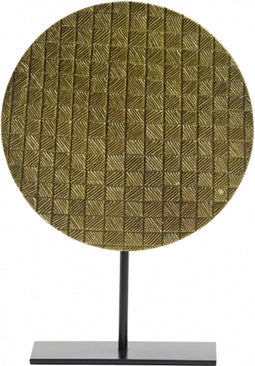 Light & Living Deco Beeld Persegi - Metaal - Goud - 26x37x8 cm (BxHxD)