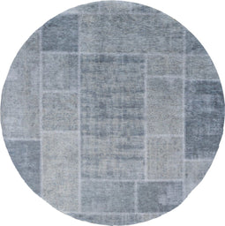 Karpet Mijnen Rond Donker Groen 06 - ø200 cm