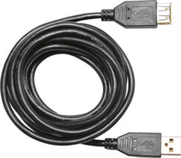 Eltako USB-kabel USB-A bus, USB-A stekker 2.00 m Zwart 30000020