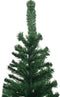 vidaXL - Kunstkerstboom - met - verlichting - en - kerstballen - L - 240 - cm - groen