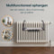 Duna Uitschuifbaar Hangdroogrek - 5 Meter Drooglengte - Voor Deur Balkon Radiator Trapleuning - Wit