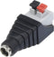 TRU COMPONENTS QT-DC2.1F Zwakstroomverbinder Bus, recht 5.5 mm 5.5 mm 2.1 mm 1 stuk(s)
