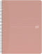 OXFORD My Rec'Up spiraalblok A4 gelijnd 90 vel 100% gerecycled papier roze