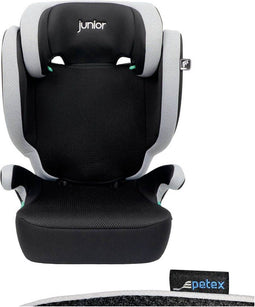 Petex Basic Plus 1601 grau HDPE nach ECE R129 Kinderzitje Grijs