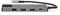 Nedis USB Multi-Port Adapter - USB 3.2 type-C - 1x HDMI 2.0 1x Ethernet 100Mbps