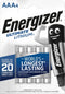 Energizer ENLITHIUMAAAP4 - Batterijen - 1150mAh - Zilver
